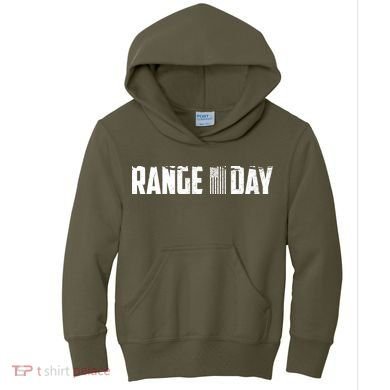 Range Day American Flag Kids Hoodie