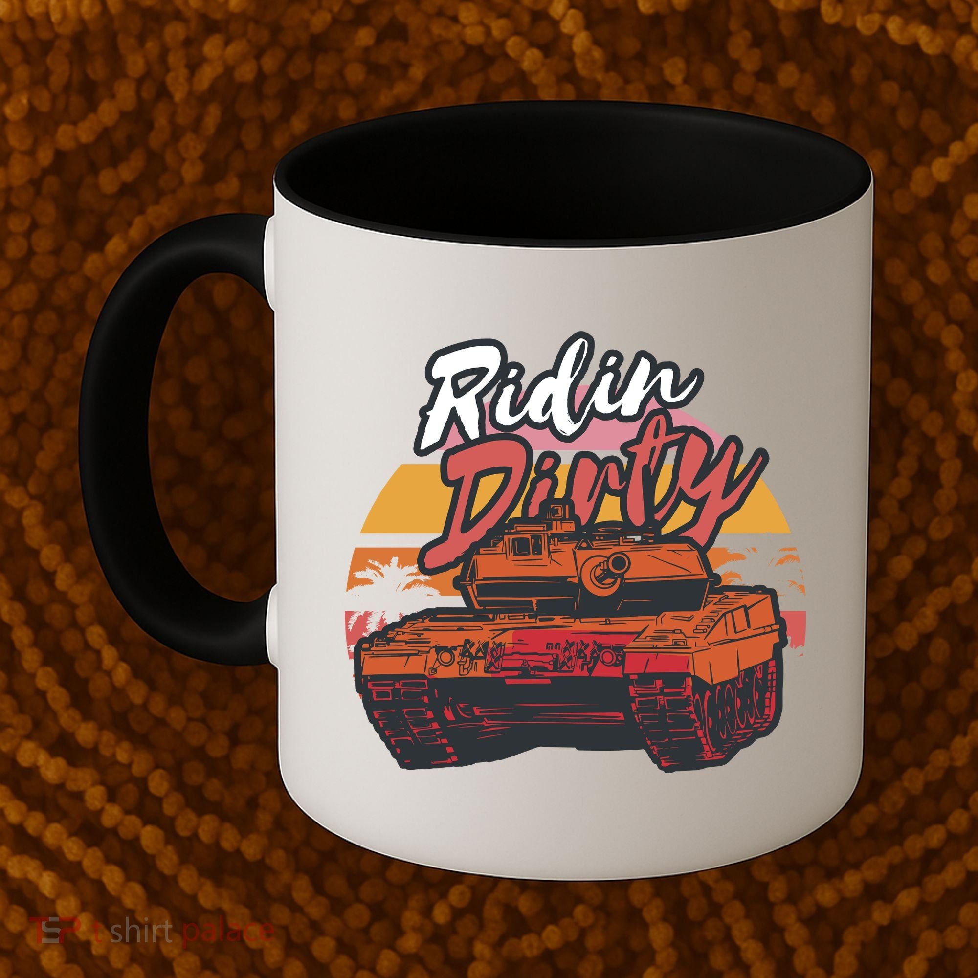 Ridin Dirty Army Coffee Mug