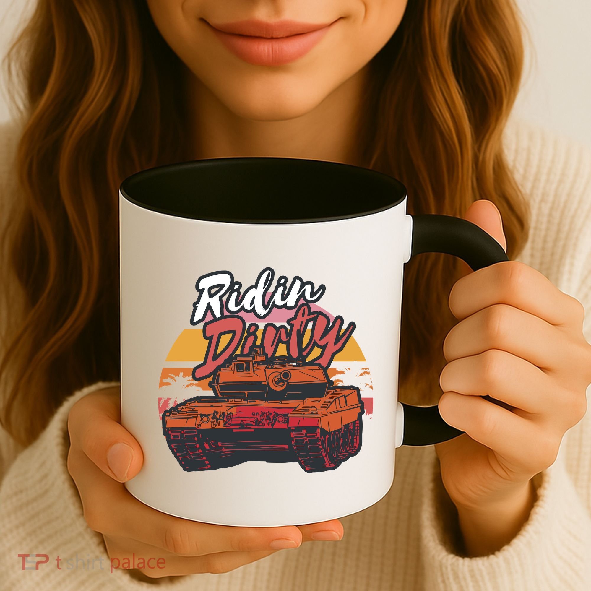 Ridin Dirty Army Coffee Mug