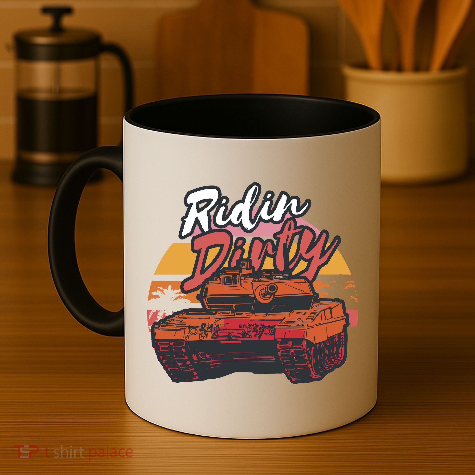 Ridin Dirty Army Coffee Mug