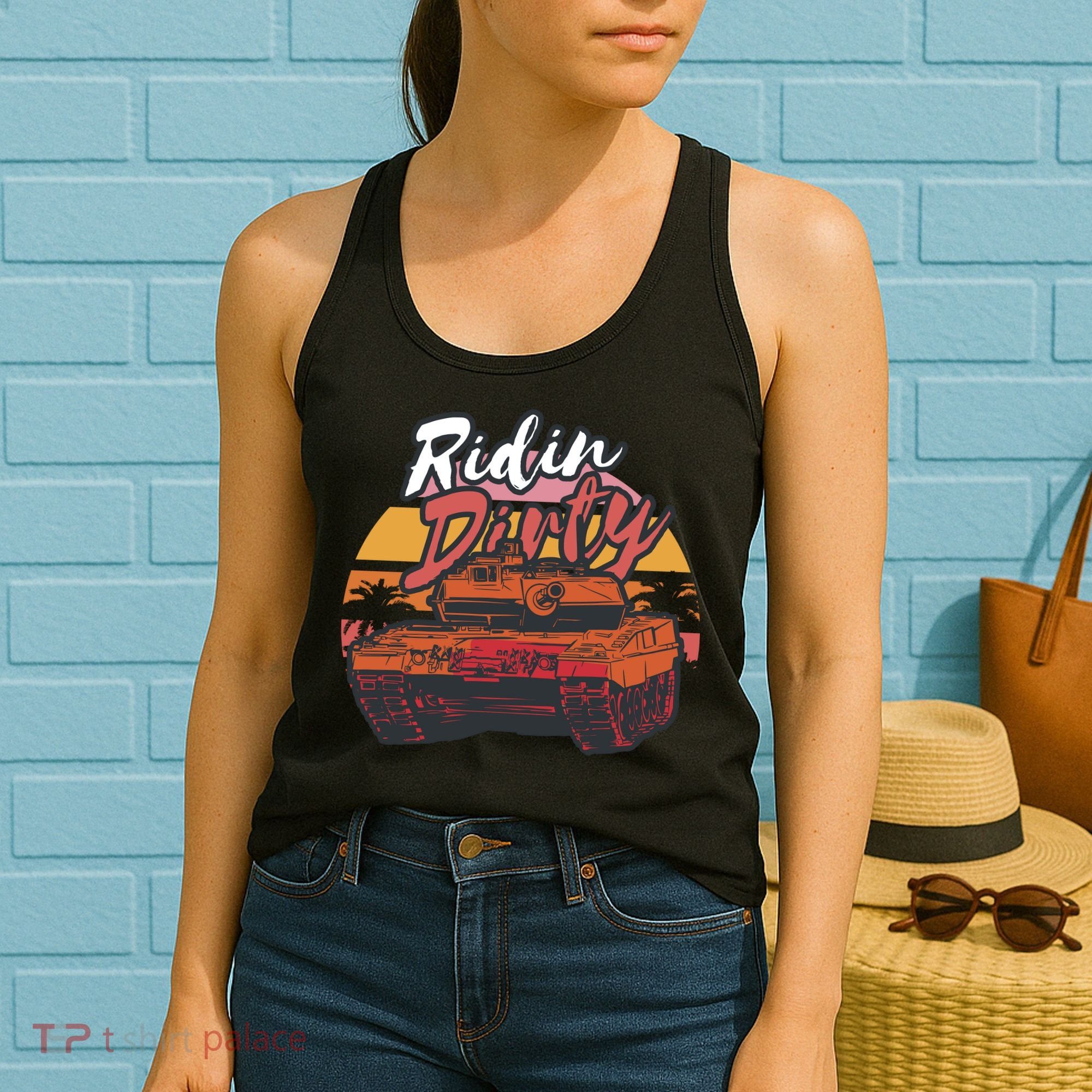 Ridin Dirty Army Women's Tank Top