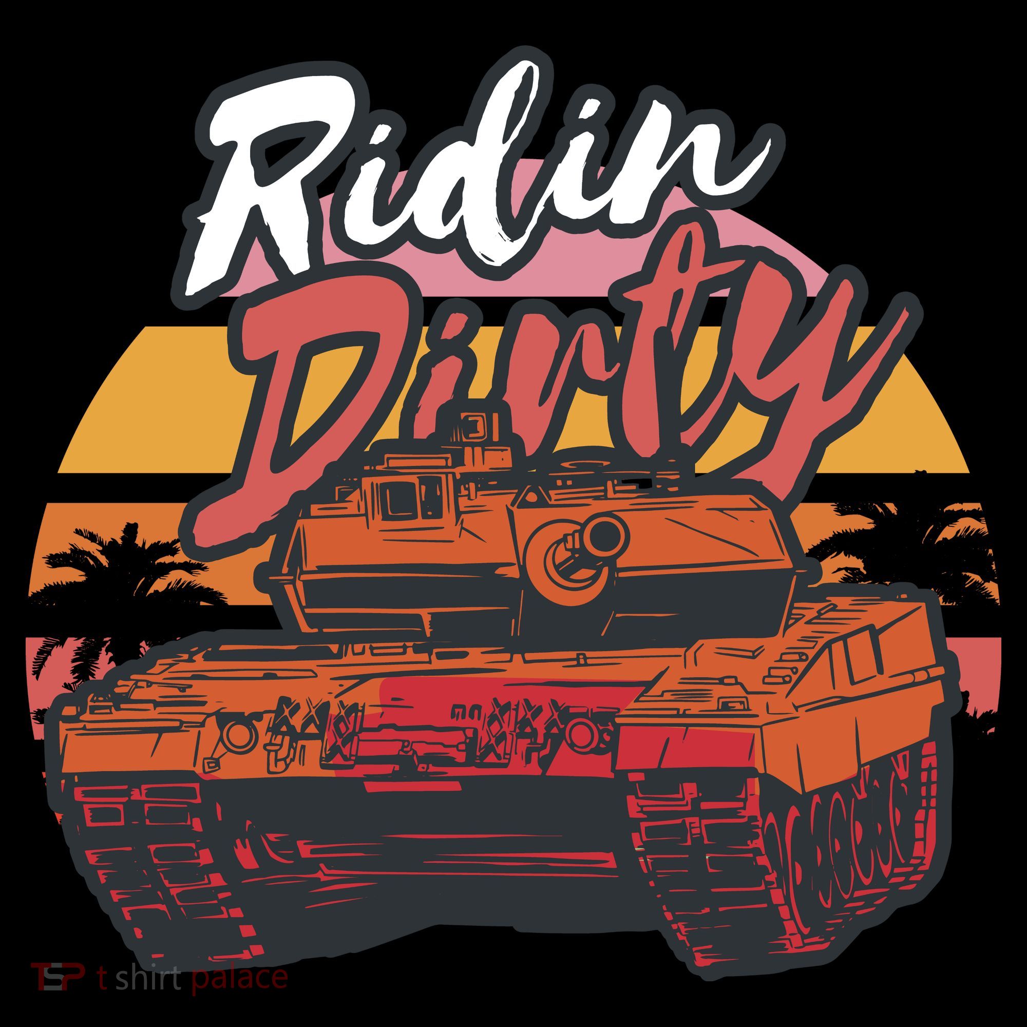 Ridin Dirty Army Baby Bodysuit