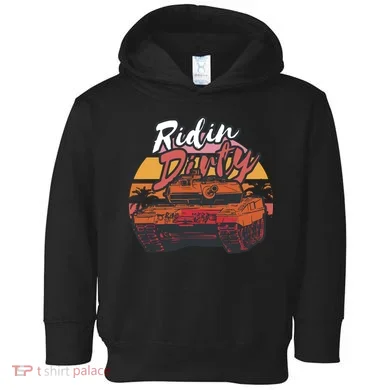 Ridin Dirty Army Toddler Hoodie