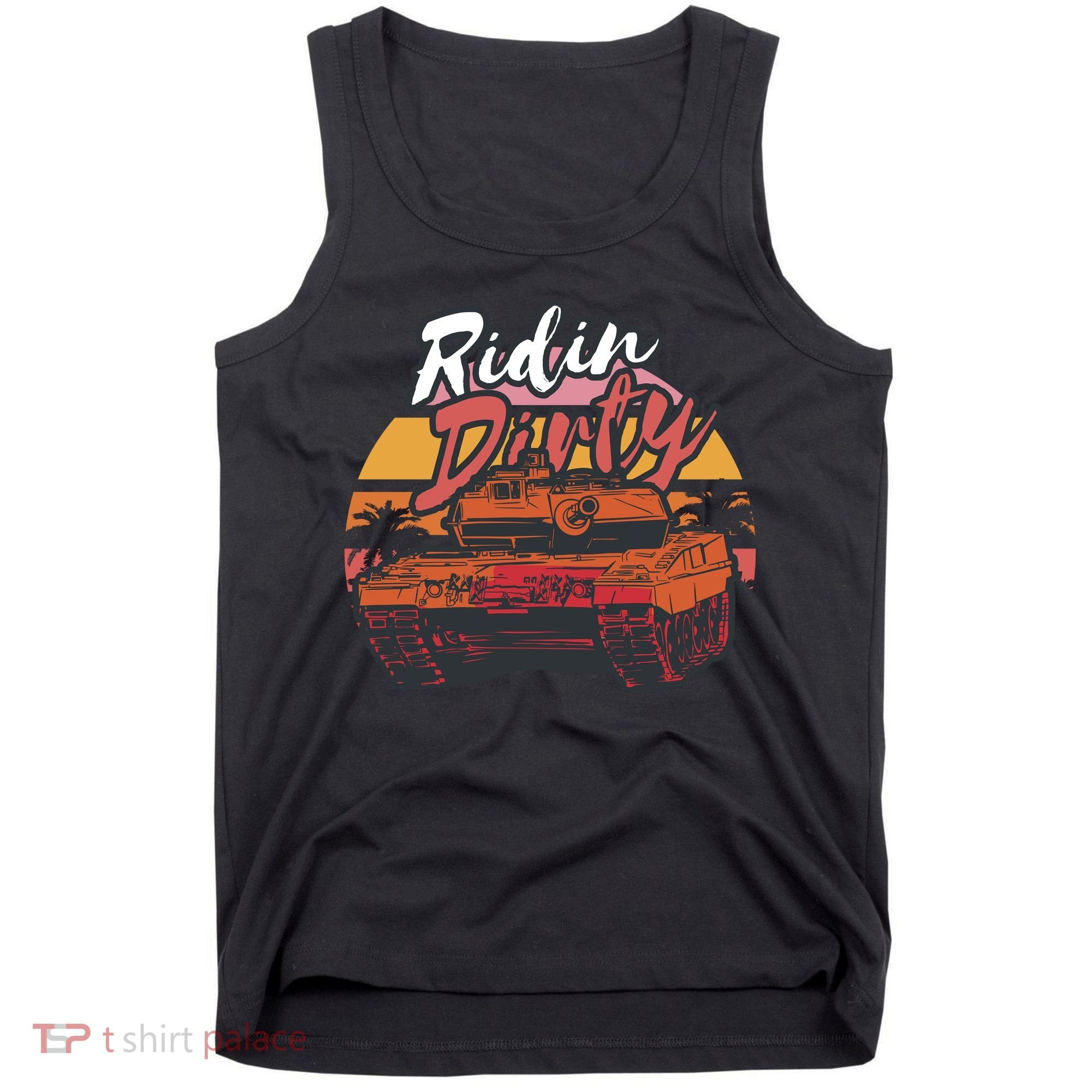 Ridin Dirty Army Tank Top