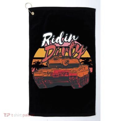 Ridin Dirty Army Golf Towel