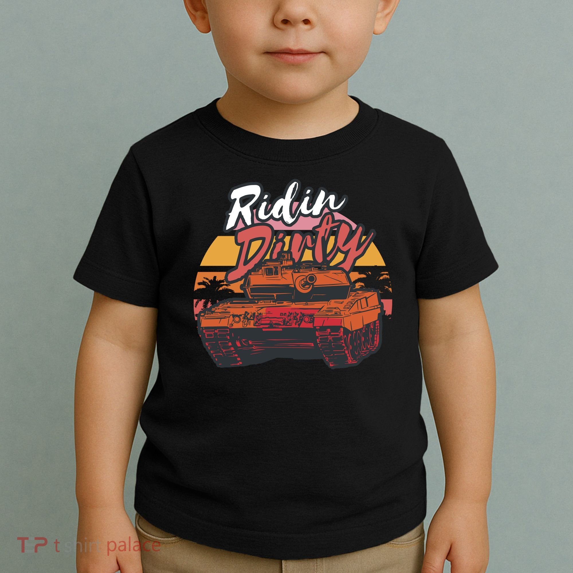 Ridin Dirty Army Toddler T-Shirt