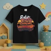 Ridin Dirty Army Toddler T-Shirt thumb 3