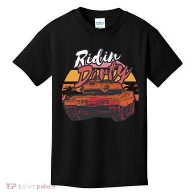 Ridin Dirty Army Kids T-Shirt