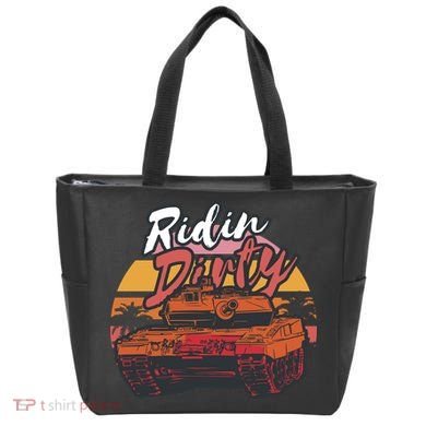 Ridin Dirty Army Tote Bag