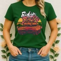 Ridin Dirty Army Women's T-Shirt thumb 2