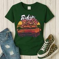 Ridin Dirty Army Women's T-Shirt thumb 3
