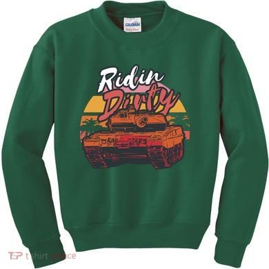 Ridin Dirty Army Kids Sweatshirt
