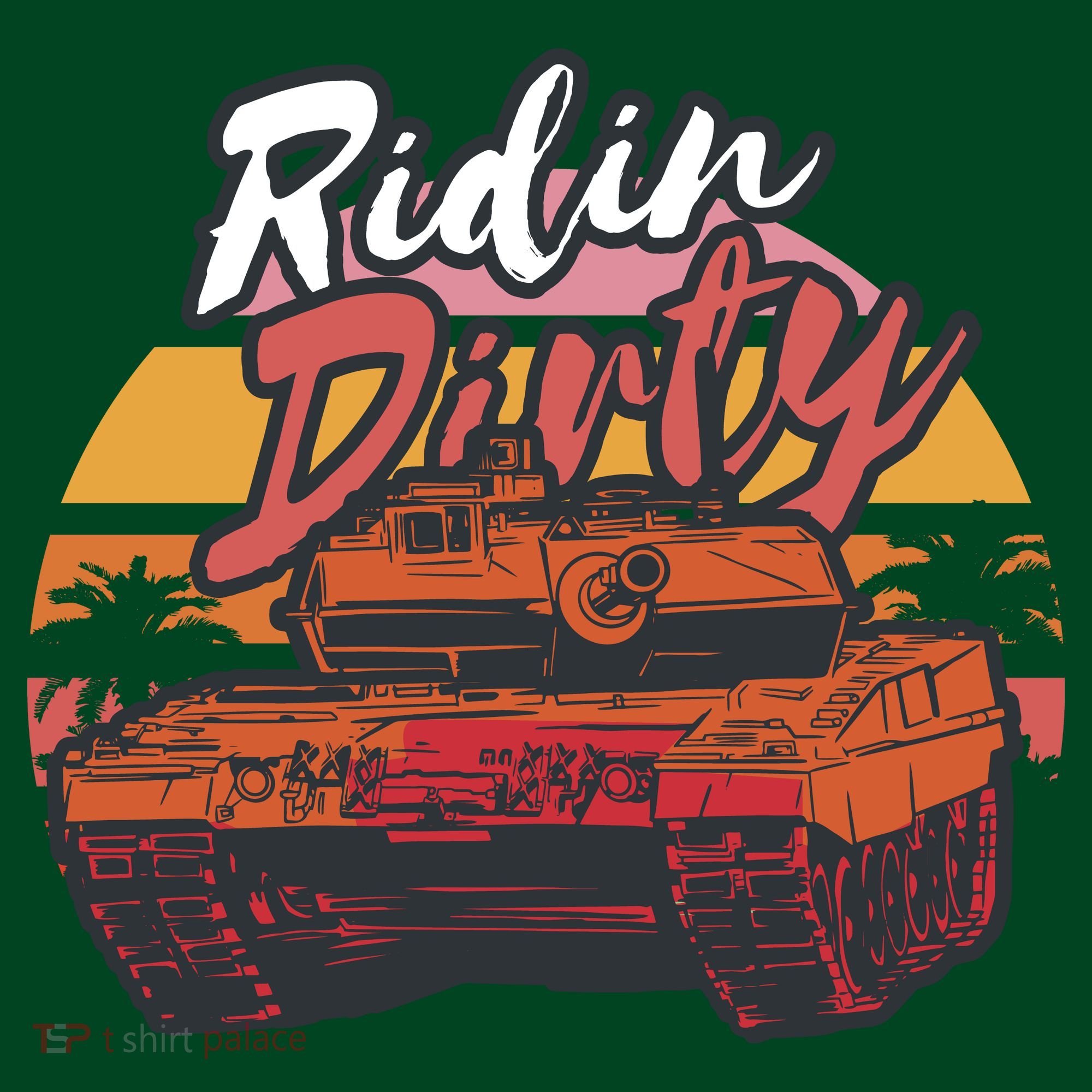 Ridin Dirty Army Kids Hoodie
