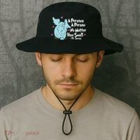 Reading Day A Persons A Person No Matter How Small Funny Teacher Bucket Hat thumb 2
