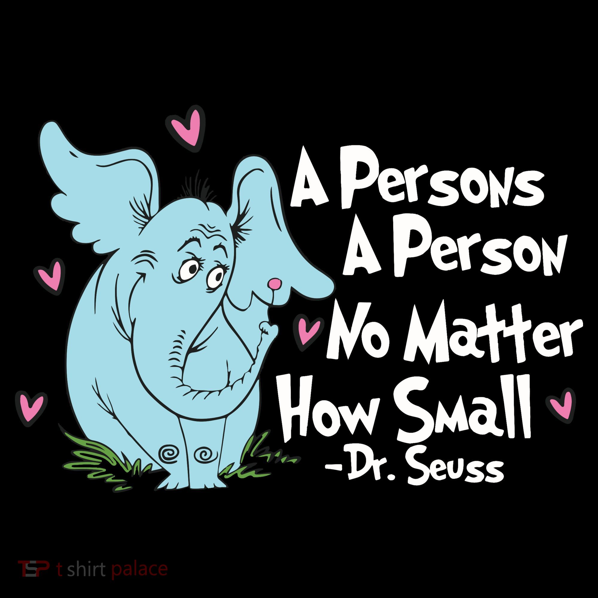 Reading Day A Persons A Person No Matter How Small Funny Teacher Women's Hoodie