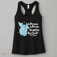 Reading Day A Persons A Person No Matter How Small Funny Teacher Women's Tank Top thumb 3