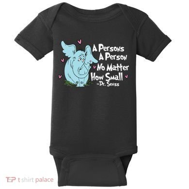 Reading Day A Persons A Person No Matter How Small Funny Teacher Baby Bodysuit