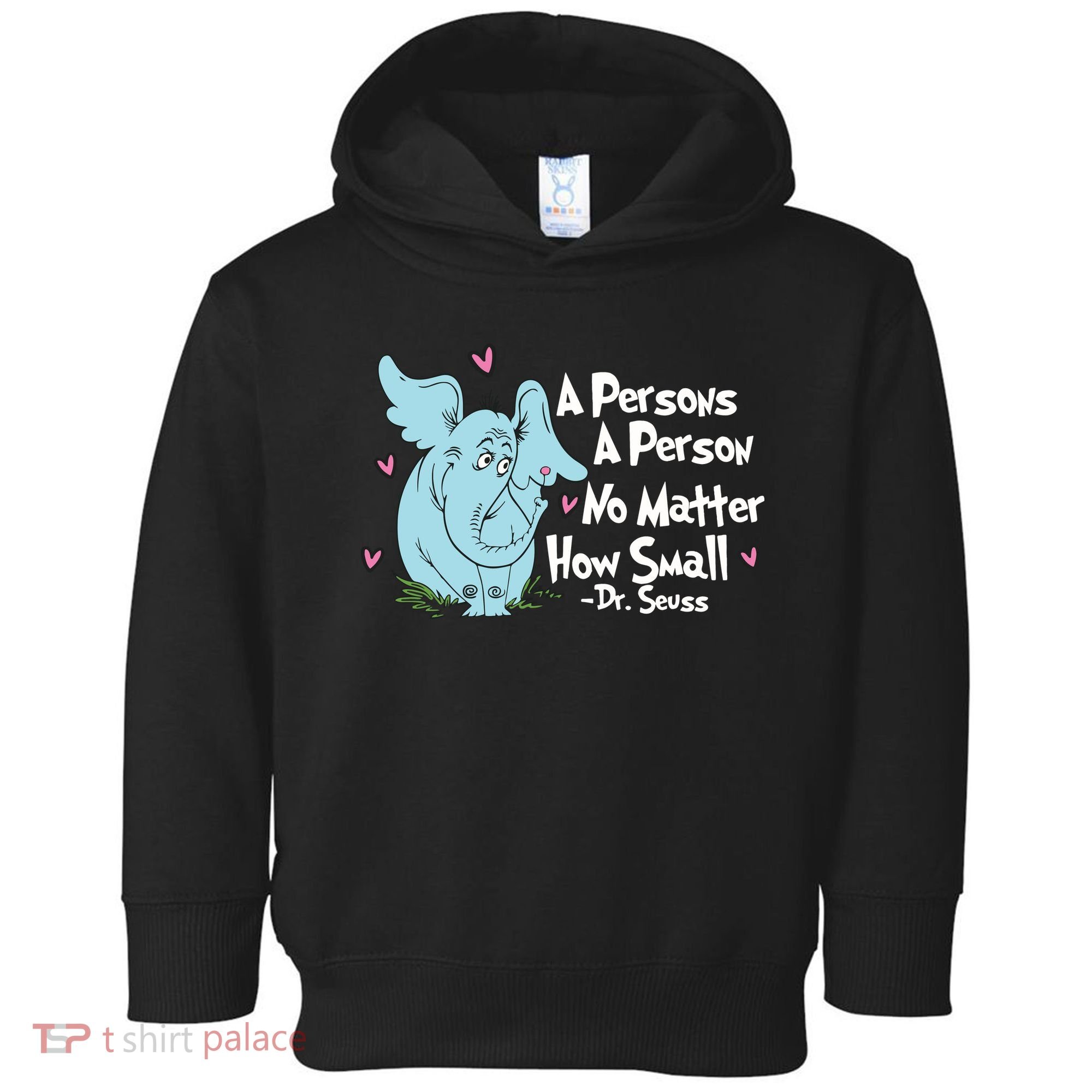 Reading Day A Persons A Person No Matter How Small Funny Teacher Toddler Hoodie