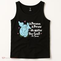 Reading Day A Persons A Person No Matter How Small Funny Teacher Tank Top thumb 2
