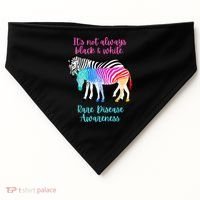 Rare Disease Awareness Proud Rare Disease Day 2025 USA-Made Doggie Bandana thumb 0