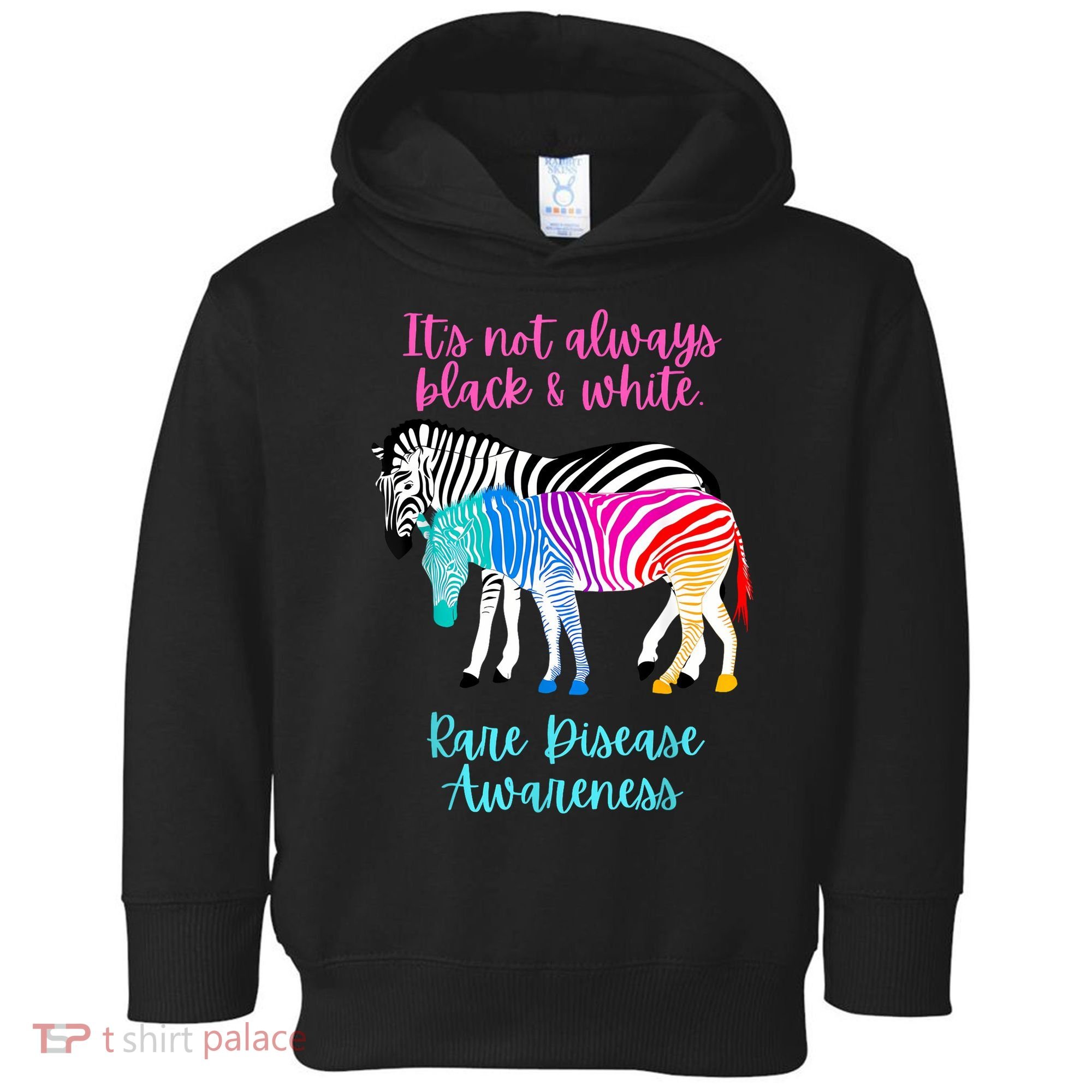 Rare Disease Awareness Proud Rare Disease Day 2025 Toddler Hoodie