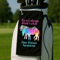 Rare Disease Awareness Proud Rare Disease Day 2025 Golf Towel thumb 2