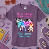 Rare Disease Awareness Proud Rare Disease Day 2025 Kids T-Shirt thumb 3