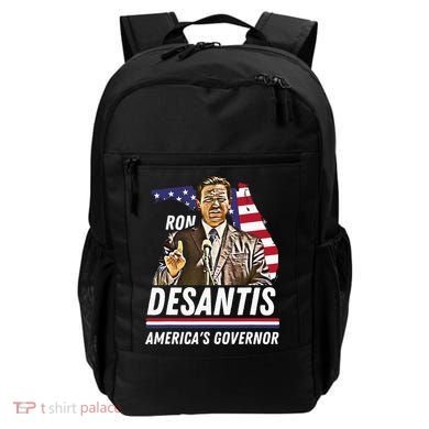Ron Desantis AmericaS Governor Florida Us Flag Backpack