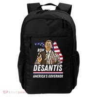 Ron Desantis AmericaS Governor Florida Us Flag Backpack thumb 0