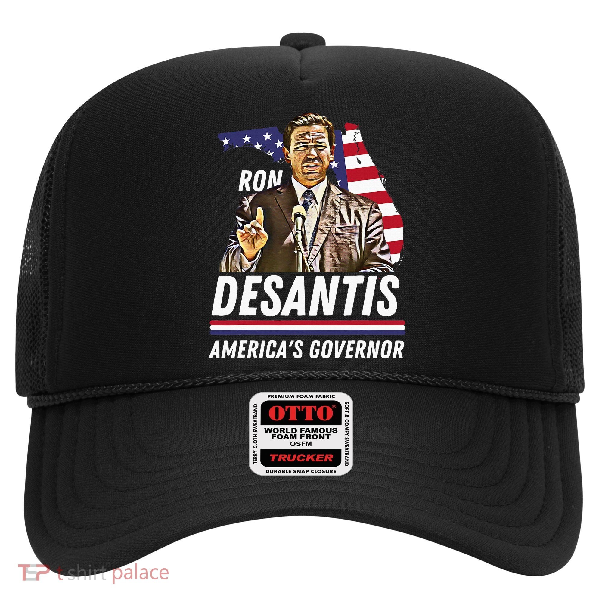 Ron Desantis AmericaS Governor Florida Us Flag Hat