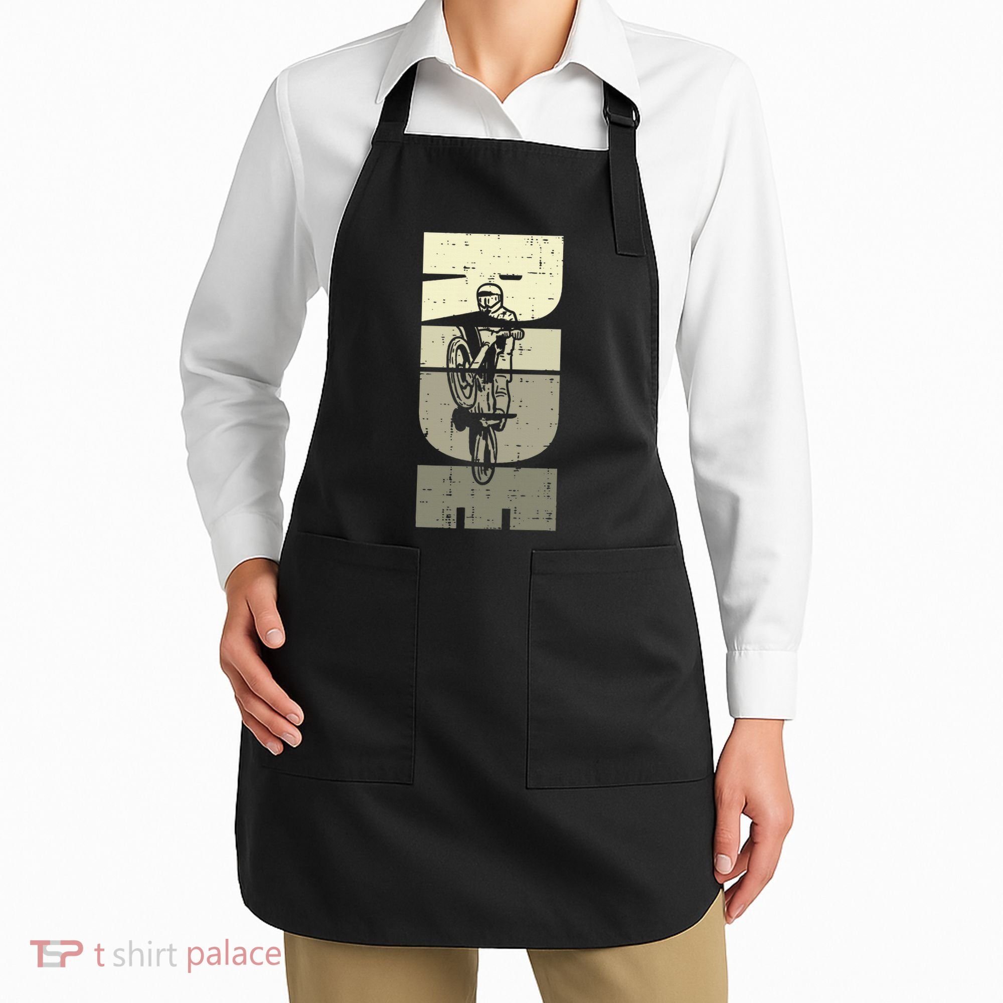 Ride Dirt Bike Motocross Motorcycle Biker Apron