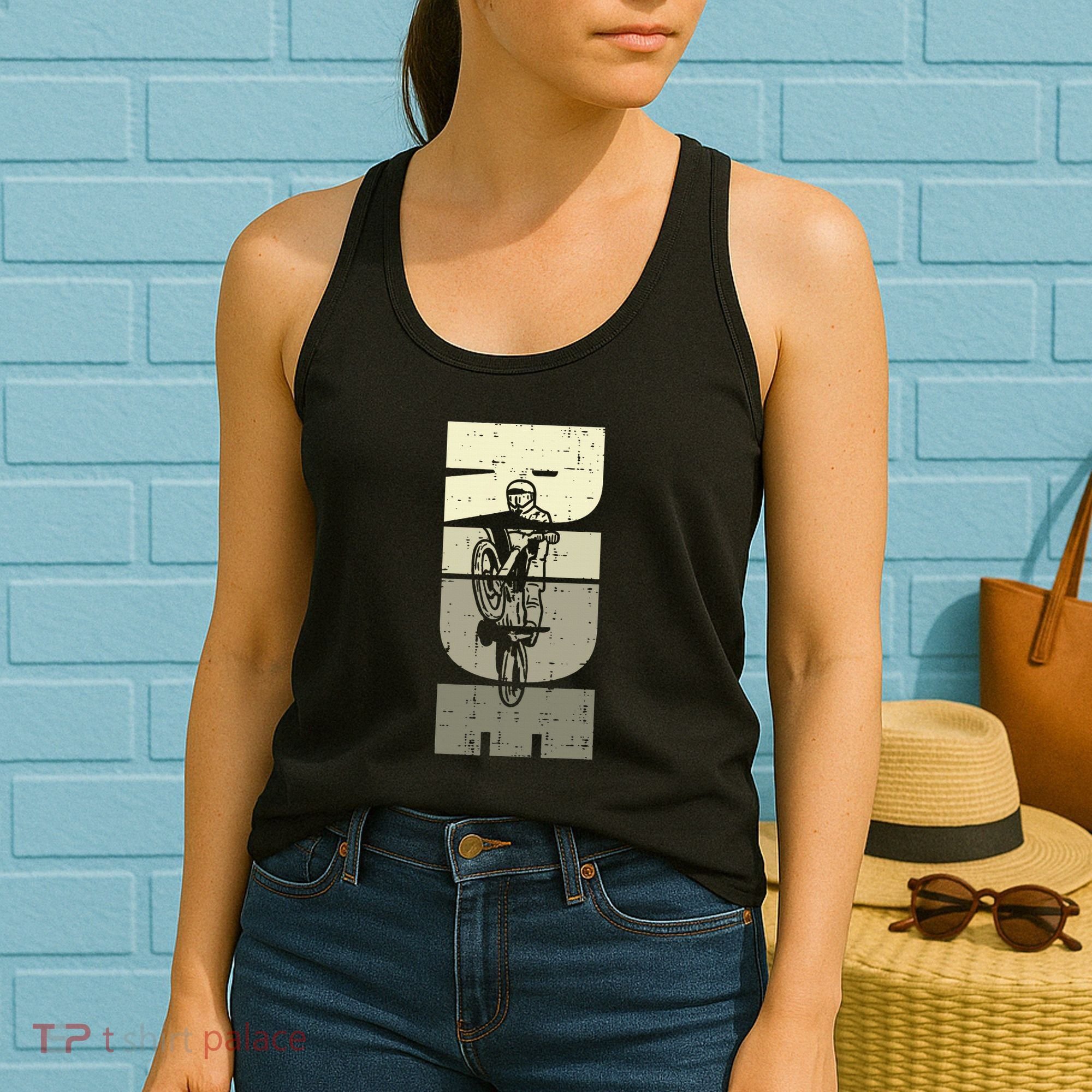 Ride Dirt Bike Motocross Motorcycle Biker Women's Tank Top