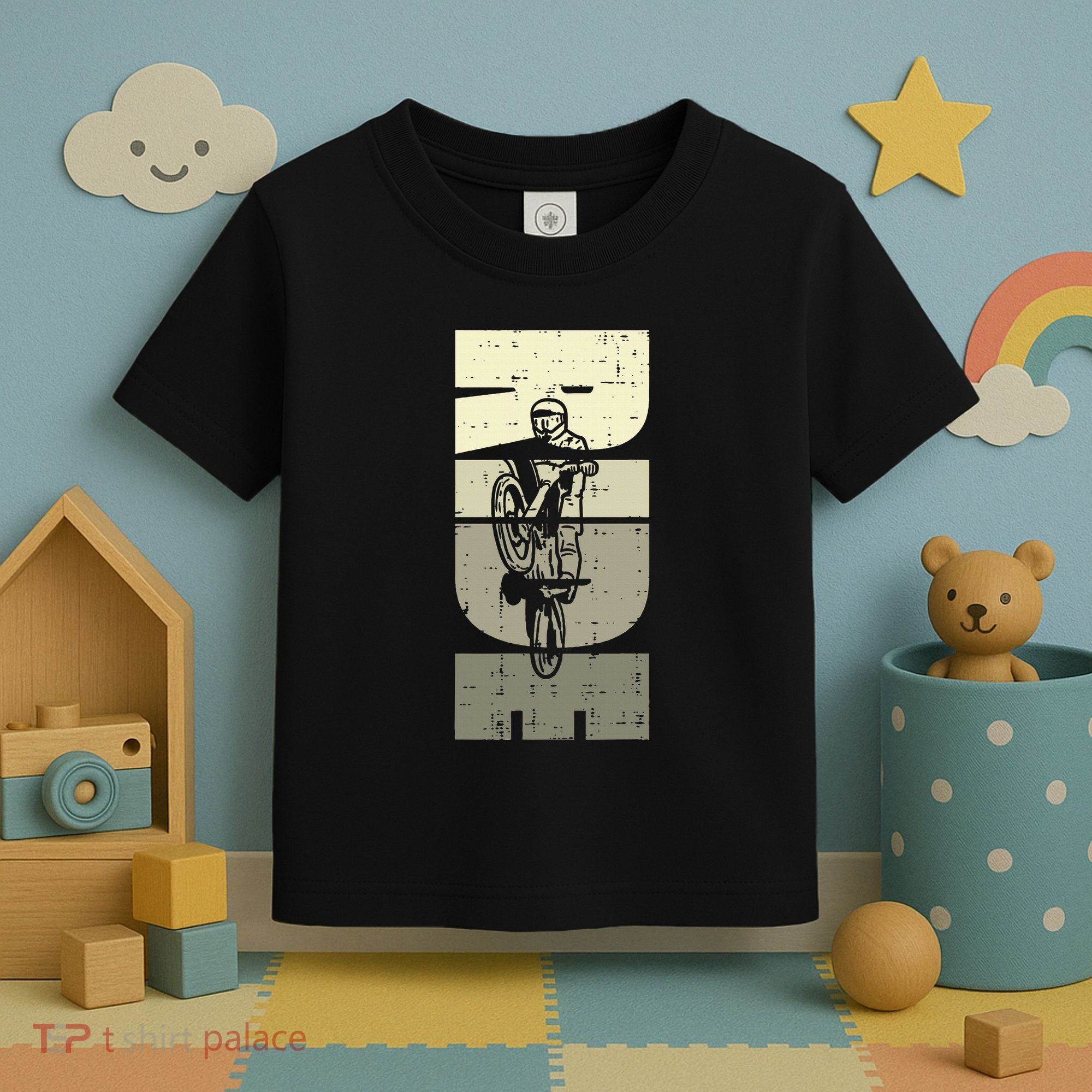 Ride Dirt Bike Motocross Motorcycle Biker Toddler T-Shirt