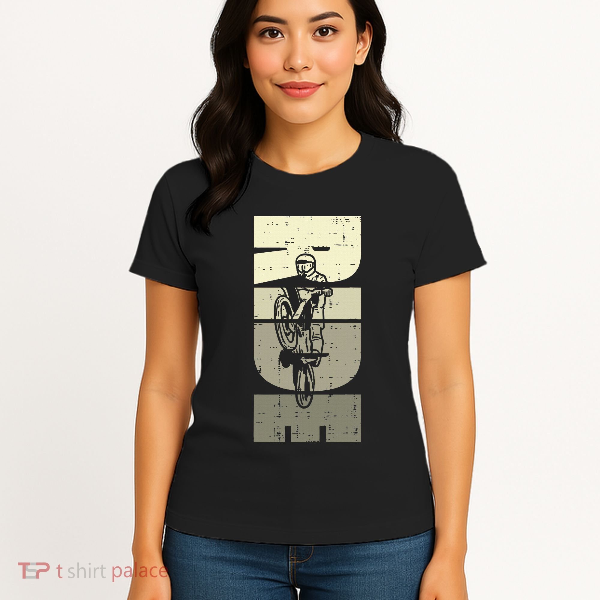 Ride Dirt Bike Motocross Motorcycle Biker Women's T-Shirt