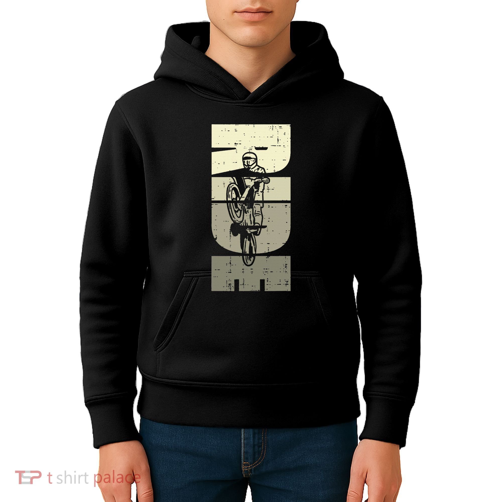 Ride Dirt Bike Motocross Motorcycle Biker Kids Hoodie