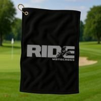Ride Dirt Bike Motocross Apparel Motocross Dirt Bike Golf Towel thumb 1