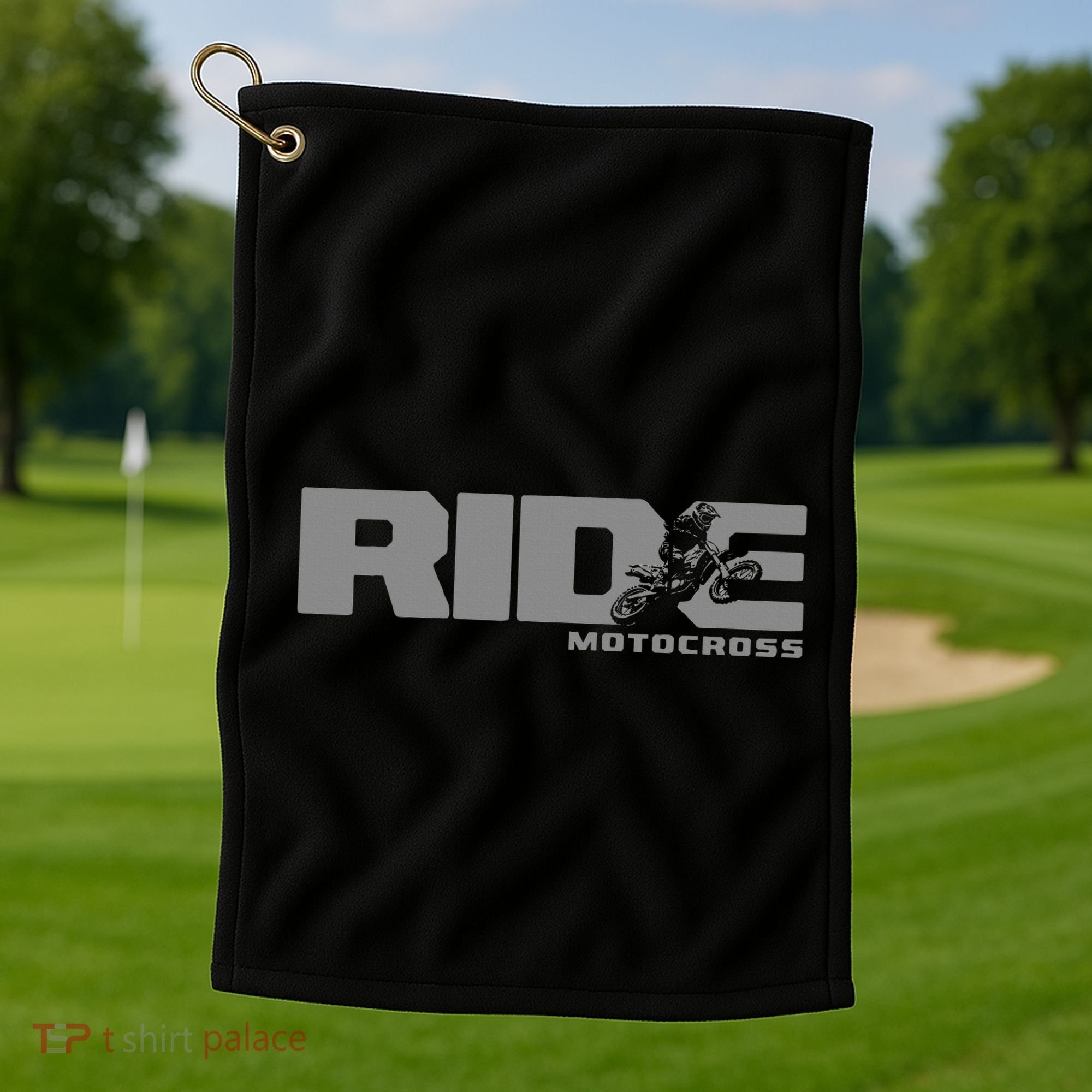 Ride Dirt Bike Motocross Apparel Motocross Dirt Bike Golf Towel