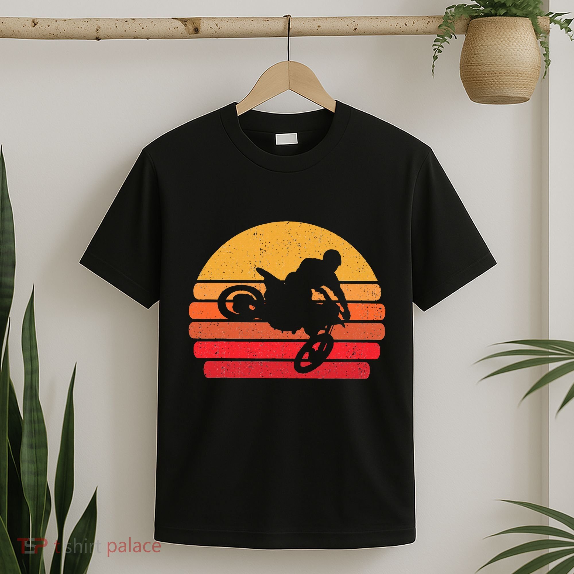 Retro Dirt Bike Rider Vintage Mx Motocross Supercross T-Shirt