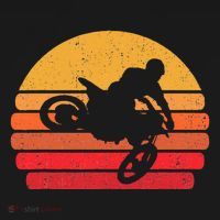 Retro Dirt Bike Rider Vintage Mx Motocross Supercross T-Shirt thumb 7