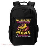 Roller Derby Because Punching People Without Skates Inline Backpack thumb 0