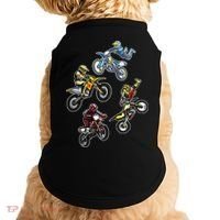 Retro Dirt Bike Motocross Doggie Tank thumb 0