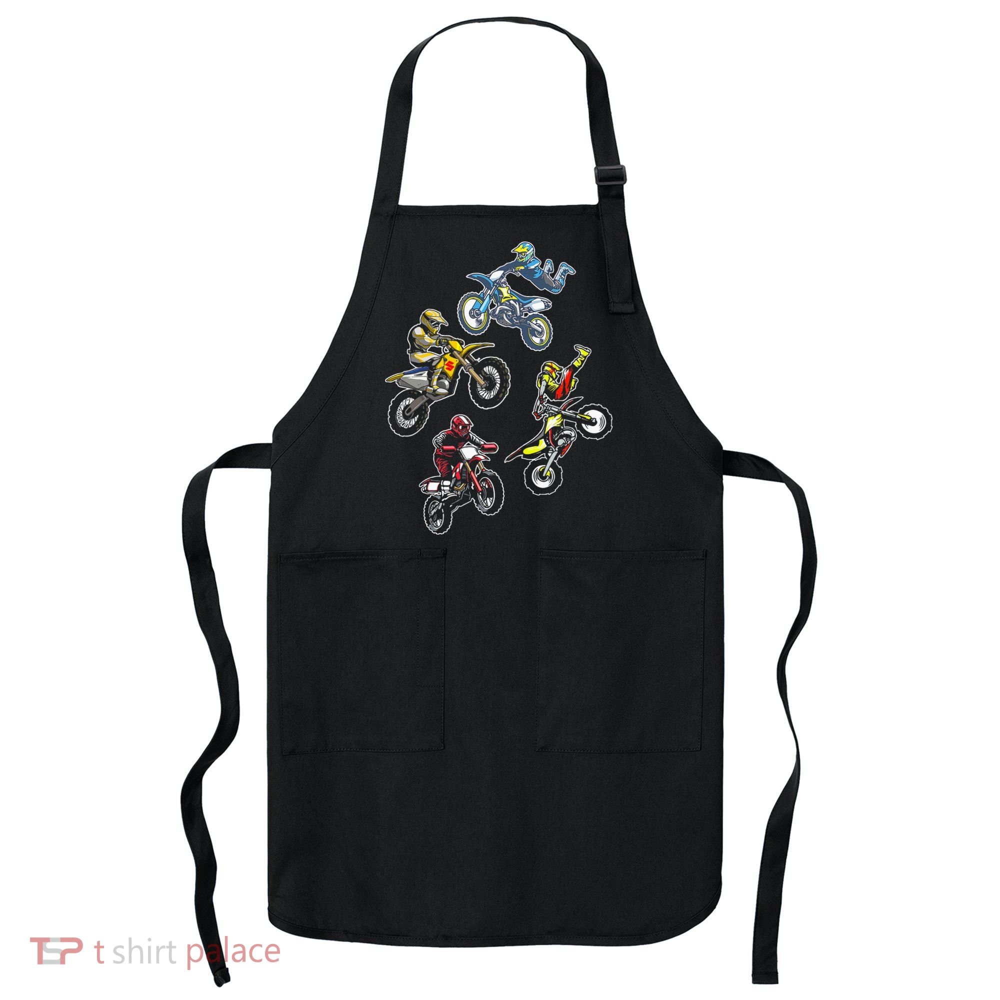 Retro Dirt Bike Motocross Apron