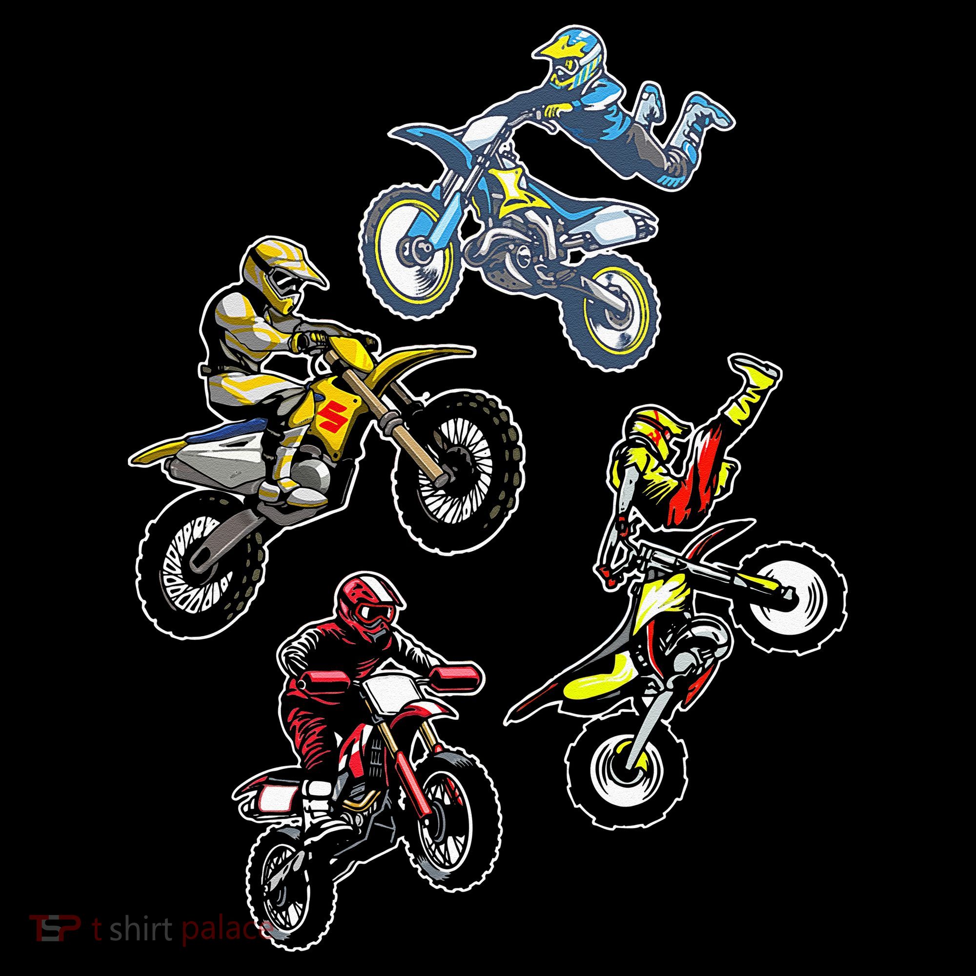 Retro Dirt Bike Motocross Sweatshirt