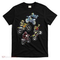 Retro Dirt Bike Motocross T-Shirt thumb 0