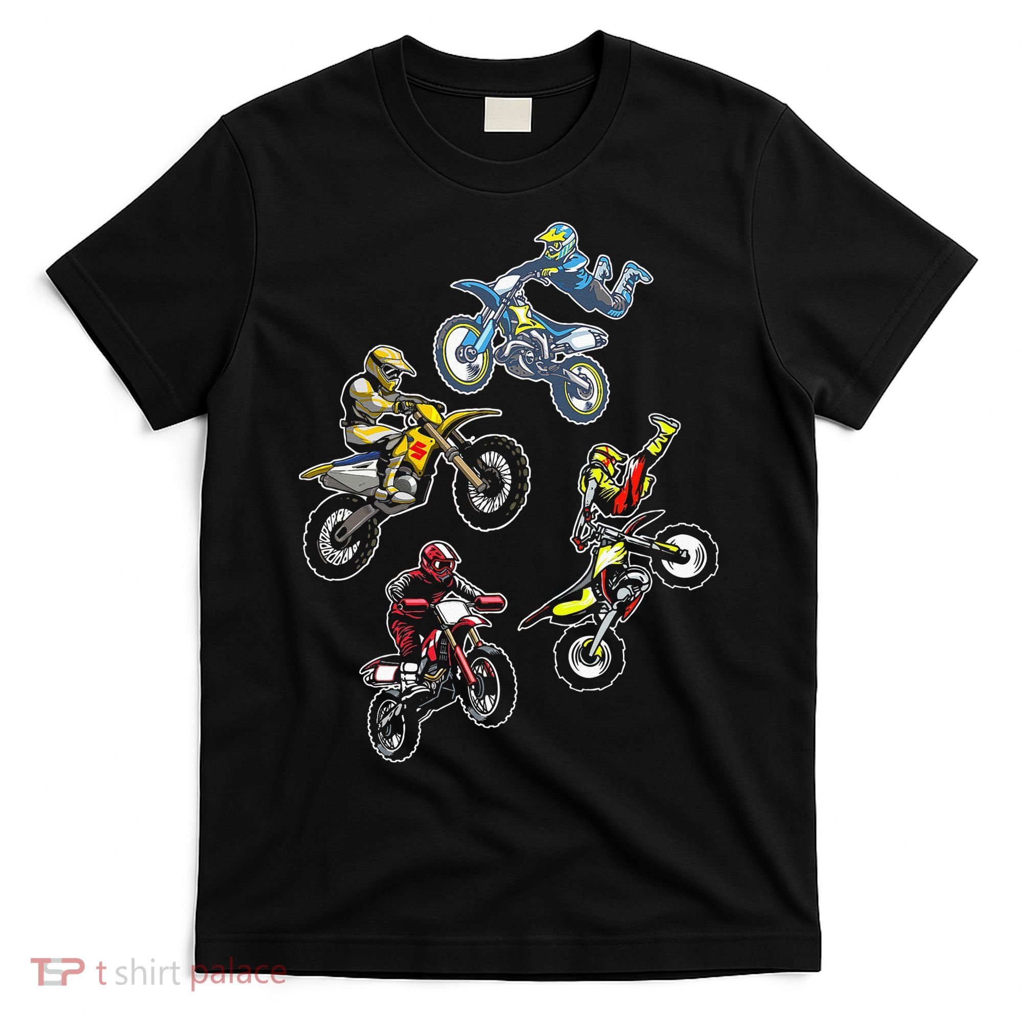 Retro Dirt Bike Motocross T-Shirt