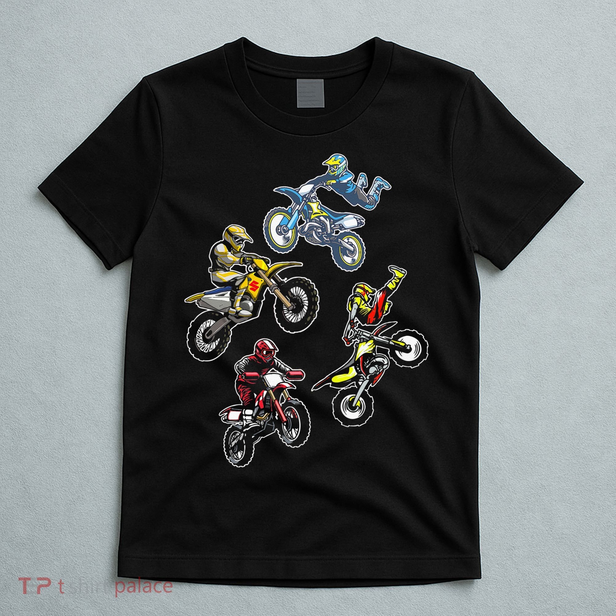 Retro Dirt Bike Motocross T-Shirt