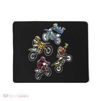 Retro Dirt Bike Motocross Mousepad thumb 0