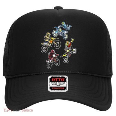 Retro Dirt Bike Motocross Hat