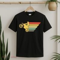 Retro Dirt Bike Rider Vintage MX Motocross Supercross T-Shirt thumb 2