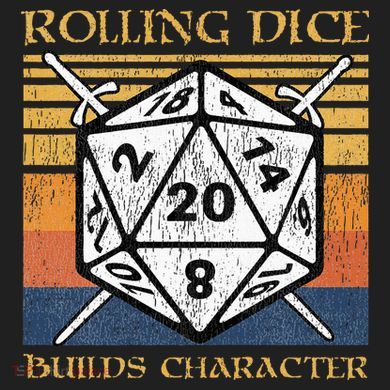 Rolling Dice Builds Character Funny Rpg Tabletop Gamer Ladies Heavyweight Boxy Pullover Hoodie